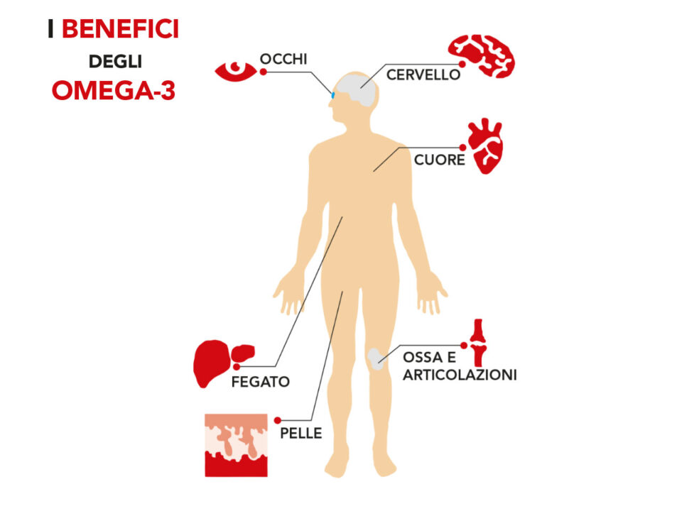 Benefici degli omega 3